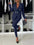ChicMatch Women's Office Suit: Lapel Jacket & Trousers - LauBelle Brand