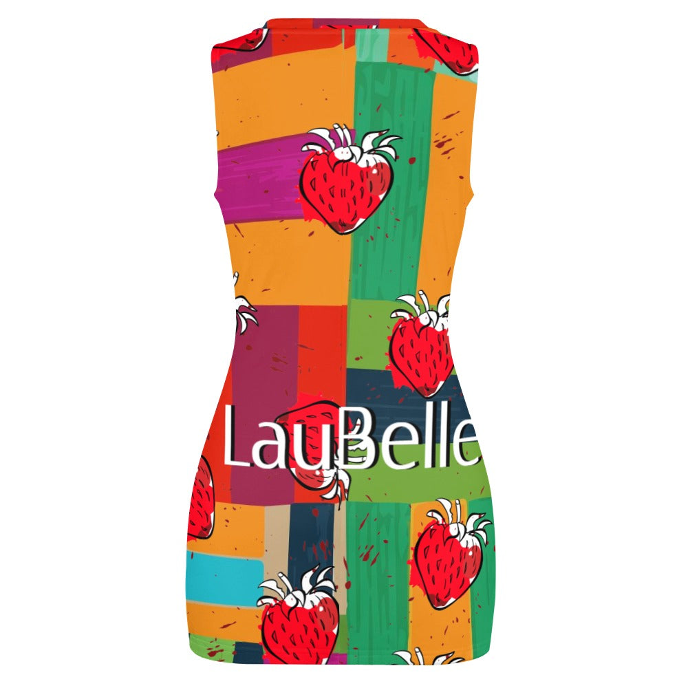 Navel-Baring Cross-Fit Hip Skirt - LauBelle Brand