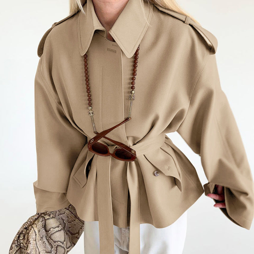 Urban Chic Longline Cardigan Trench for Leisure Style - LauBelle