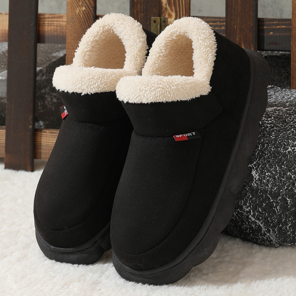 CozyStep Winter Plush Suede House & Garden Shoes - LauBelle Brand