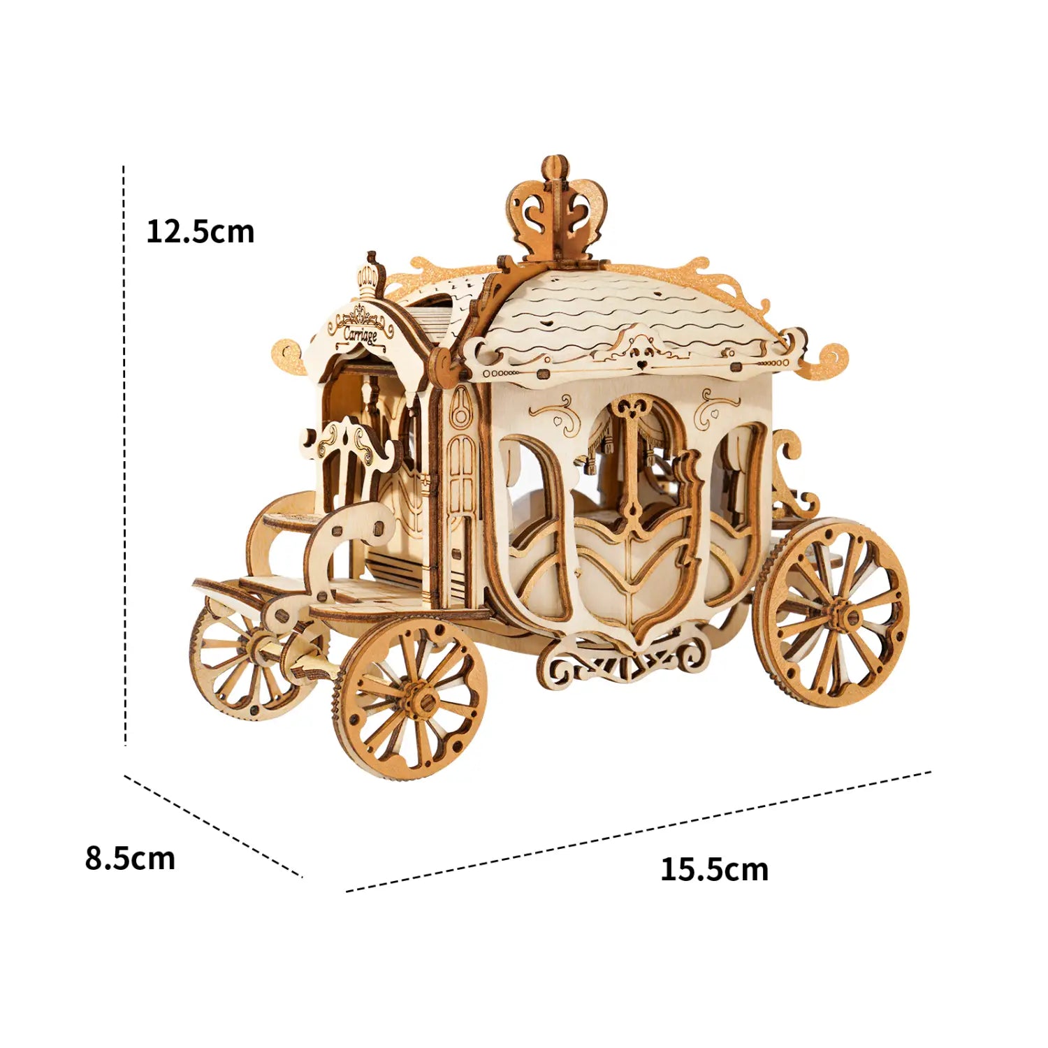 Plywood Package with English Instructions and Accessories No Glue Included