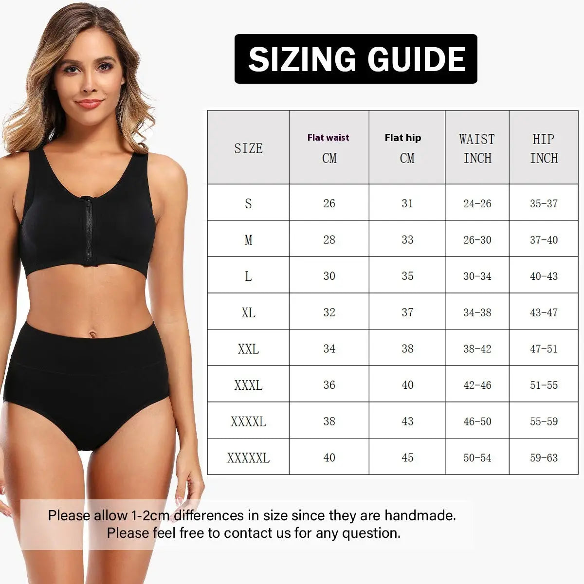 Damenunterwäsche High Waist Shaping Unterwäsche Plus Size