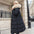 Fur Hooded Belted Winter Slim Long Coat for Women - LauBelle Brand