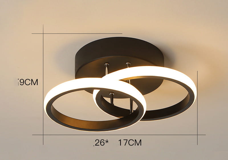 Modern Ceiling Light for Home and Commercial Spaces Multiple Color Options