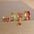 Diamond Butterfly Ear Set with Sparkling Diamonds - Golden Red Diamond