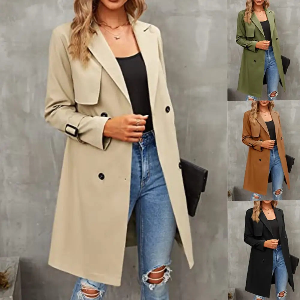 DoubleRow Slim Overcoat
