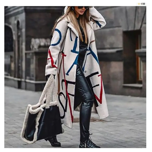 Dragon & Phoenix Woolen Coat