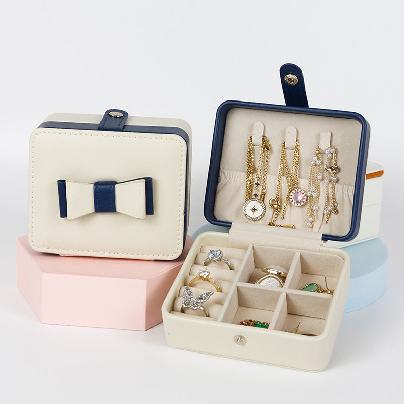 ElegantWhite: Premium Jewelry Ornament Box