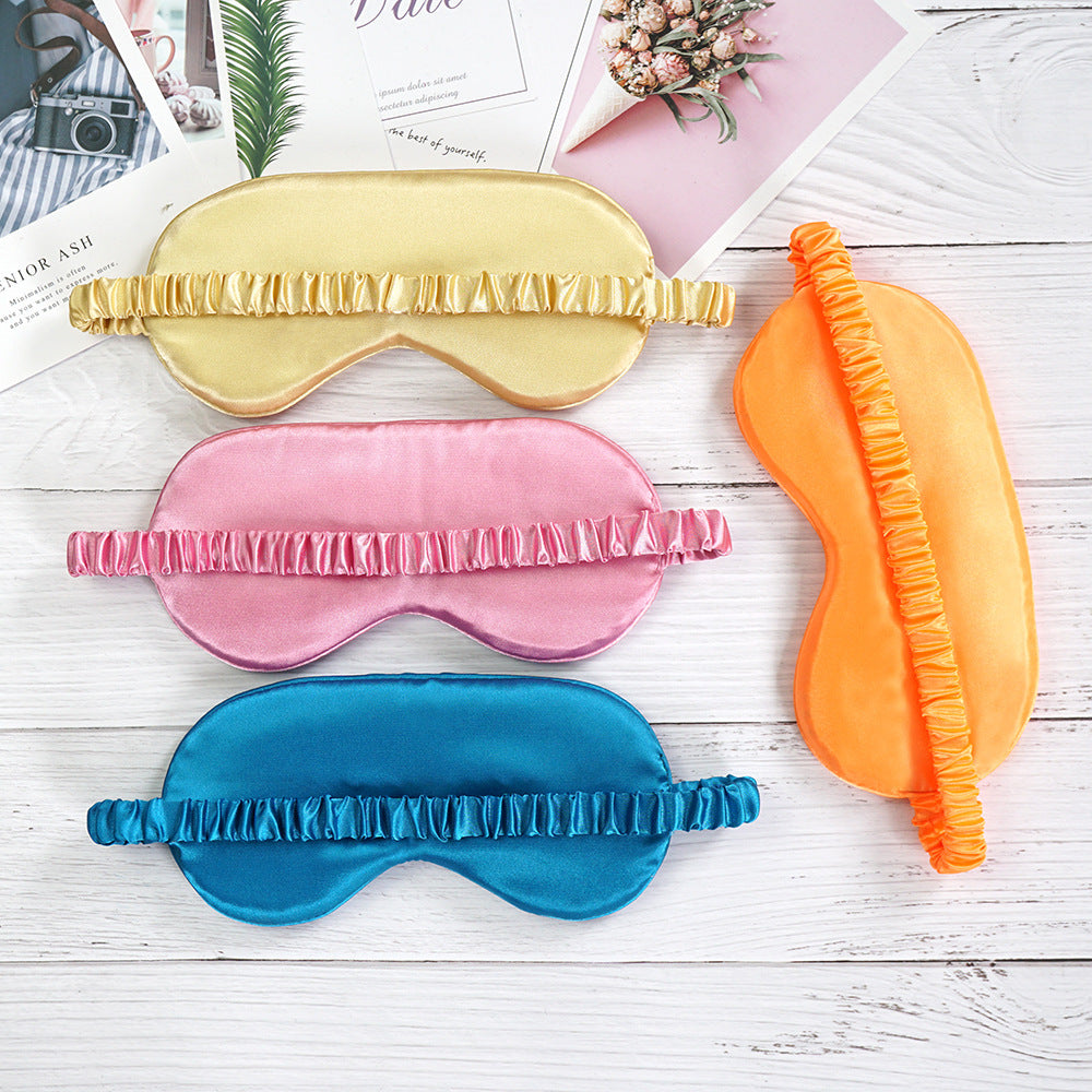SilkTouch Sleep Mask - Luxury Eye Shade Cover for Rest - LauBelle Brand