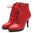 LuxeLace Stiletto Martin Boots for Women