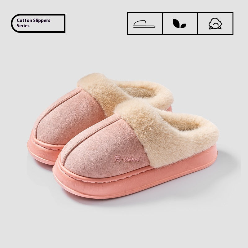 CuddlePaws: Unisex Cozy Cotton Indoor Slippers - LauBelle