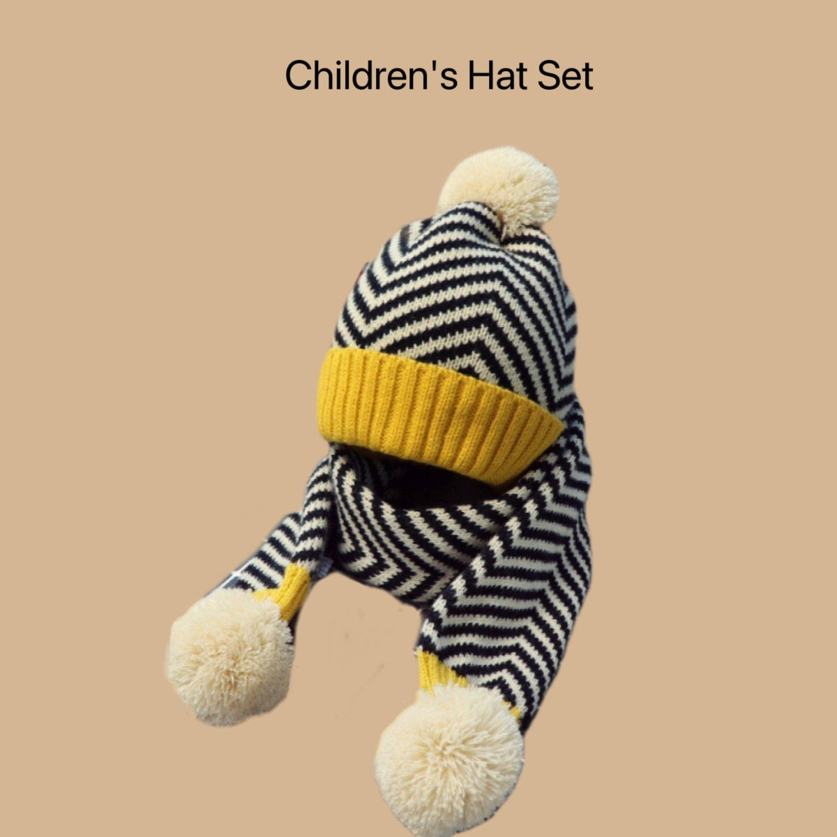 SnugPals: Boys' Cozy Knit Hat & Scarf Duo - LauBelle