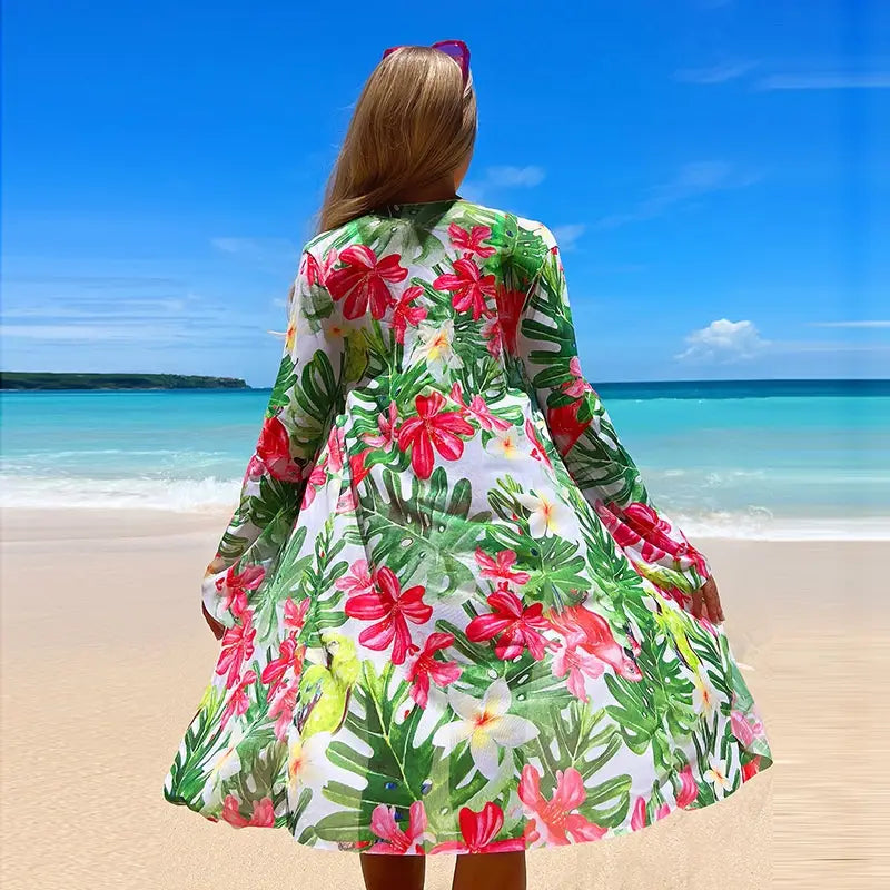 Women’s Two-piece Swimsuit Sexy Beach Blouse Bikini