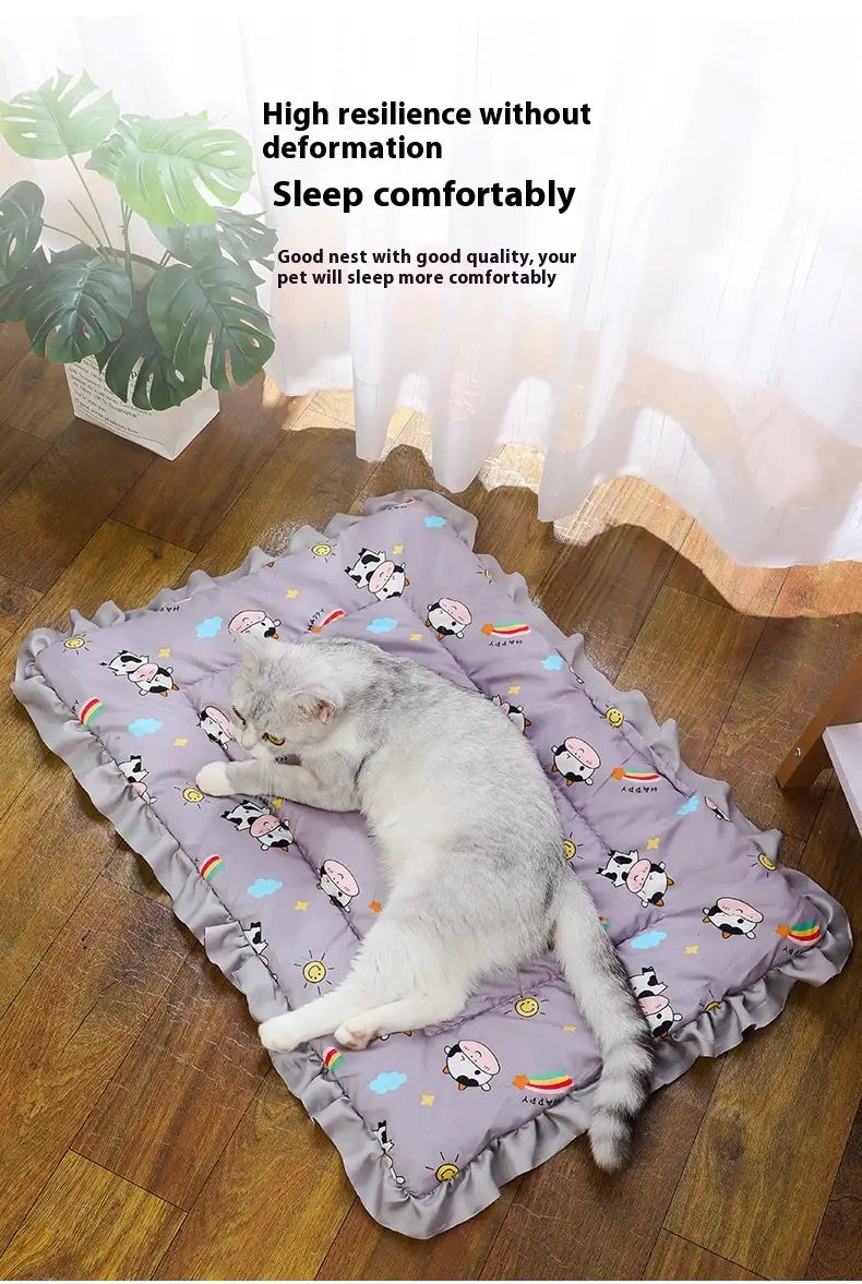 Assorted Decorative Animal and Star Pattern Mats in Multiple Colors