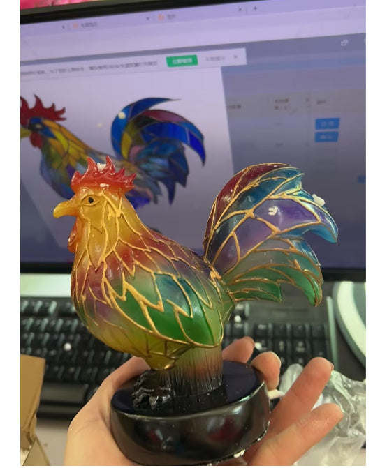 3D Colored Animal Light Desk Lamp Animal Series Decorative Night Light Animal Elephant Owl Cat Vintage Table Lamp Home Decoration - LauBelle