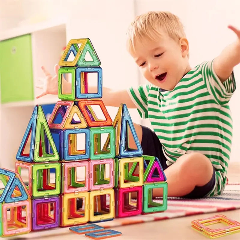 ABS Magnetic Building Blocks Small Particle Educational Toy