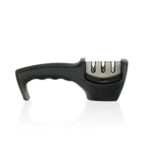 Easy Clean Knife Sharpener with Removable Design Black no logo