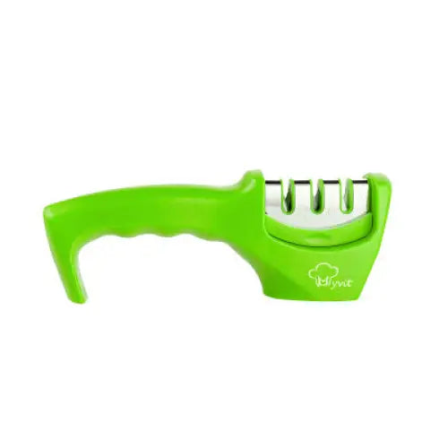 Easy Clean Knife Sharpener with Removable Design Green