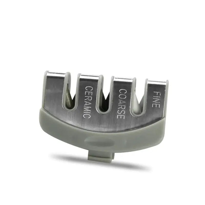 Easy Clean Knife Sharpener with Removable Design Grey