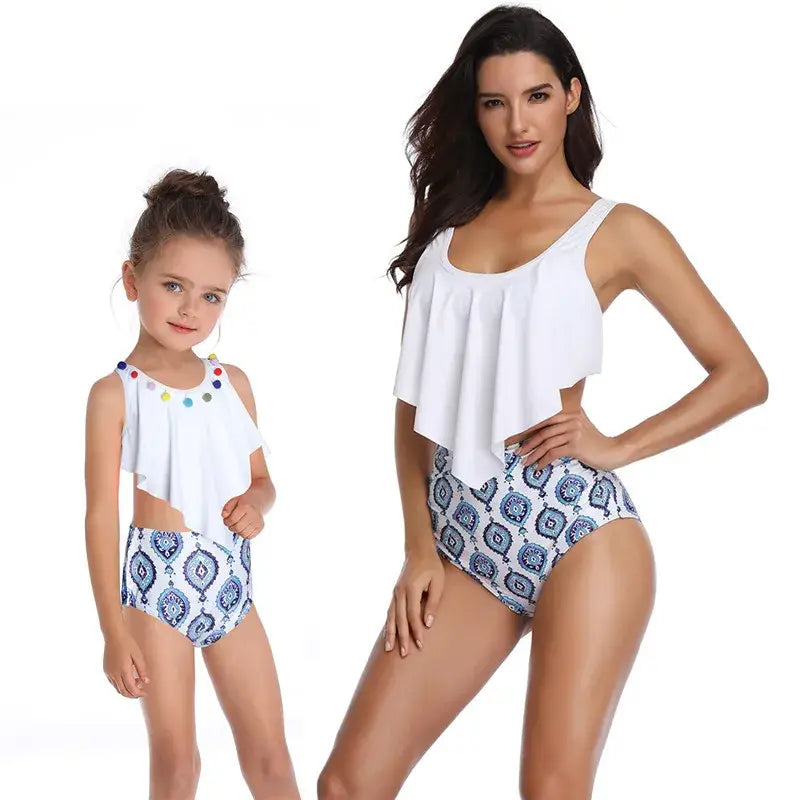 European and American new parent-child bikini