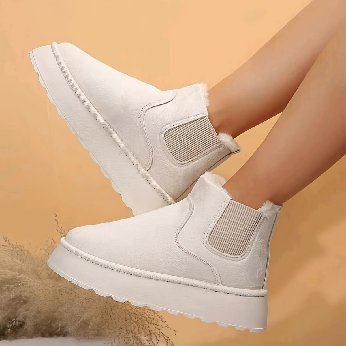 CozyStep Women's Plush Flat Winter Boots - LauBelle Brand