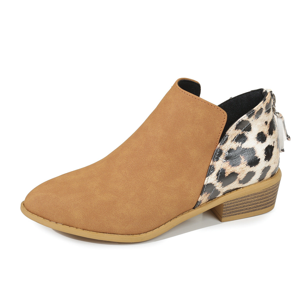 WildStride Women's Leopard Pointed Boots - LauBelle Brand