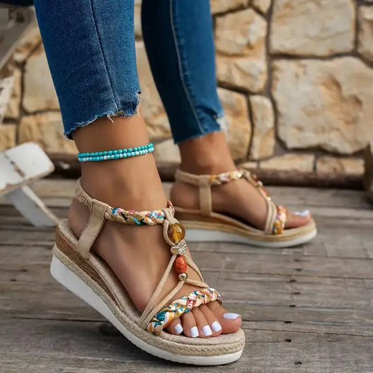 EcoChic Women’s Hemp Rope Sandals