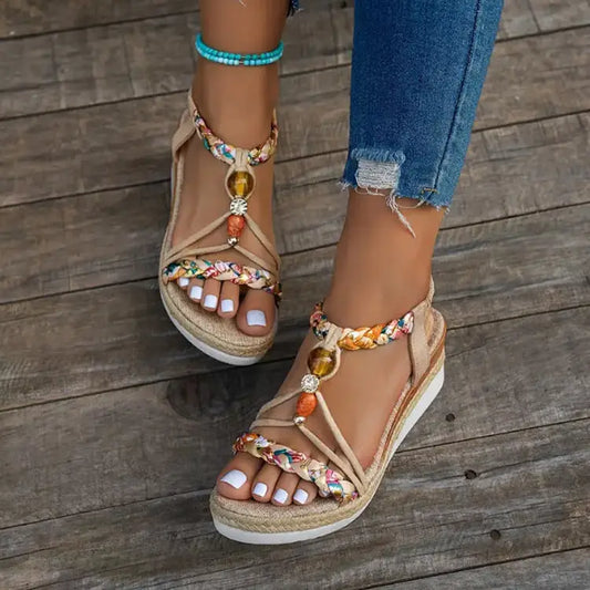 EcoChic Women’s Hemp Rope Sandals