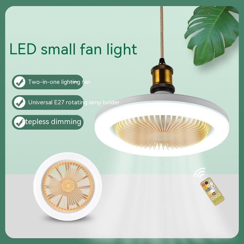 6 Inch 30W Universal Fan Lamp with Remote Control and Fragrance Feature