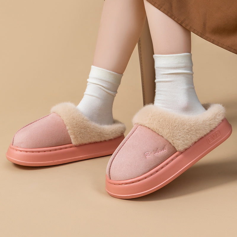 CuddlePaws: Unisex Cozy Cotton Indoor Slippers - LauBelle Brand