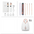 Electric Blackhead Remover and Pore Cleaner with Multiple Probes SetB