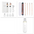 Electric Blackhead Remover and Pore Cleaner with Multiple Probes SetC