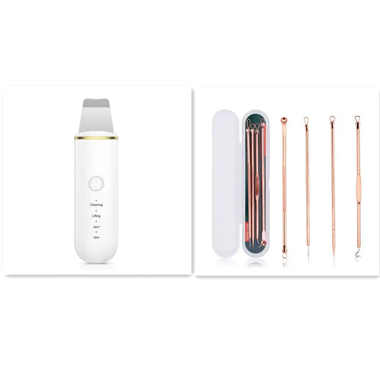 Electric Blackhead Remover and Pore Cleaner with Multiple Probes SetD