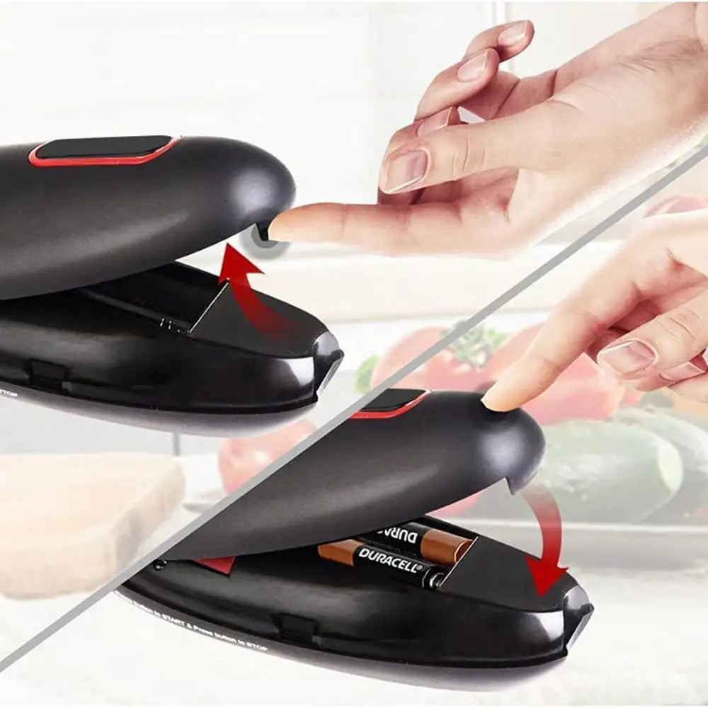 Electric Can Opener for Effortless and Efficient Can Opening Black