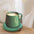 Electric Coffee and Tea Mug Warmer Plate for Home or Office M306 green / USB