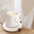 Electric Coffee and Tea Mug Warmer Plate for Home or Office M306 white / USB