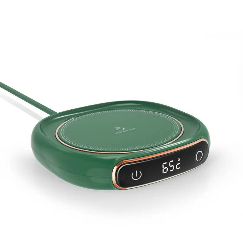 Electric Coffee and Tea Mug Warmer Plate for Home or Office M316 green / 220V