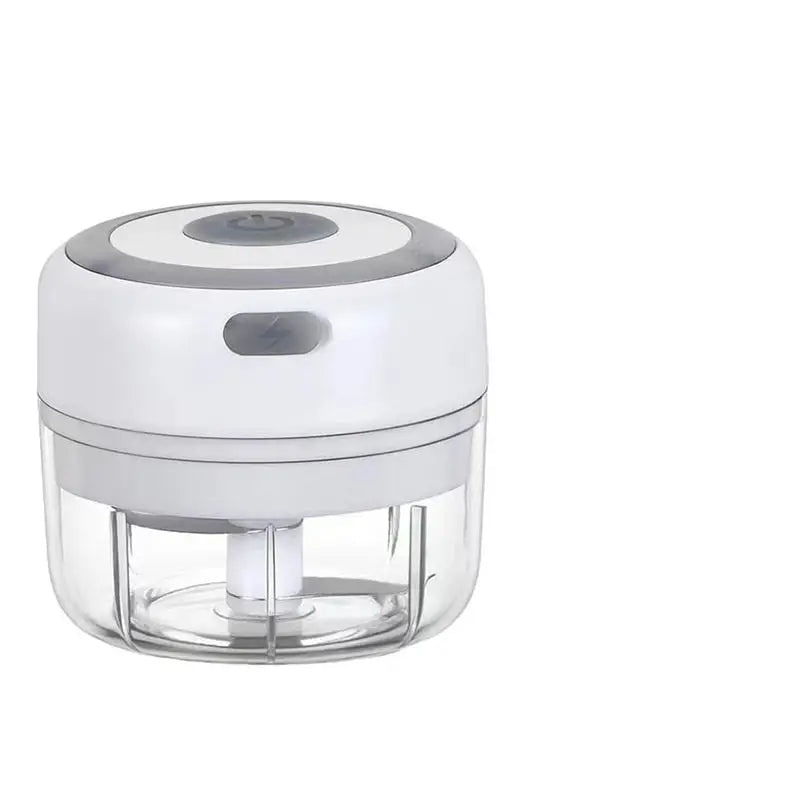 Electric Grinder with Stainless Steel Blade and One Touch Operation White / USB