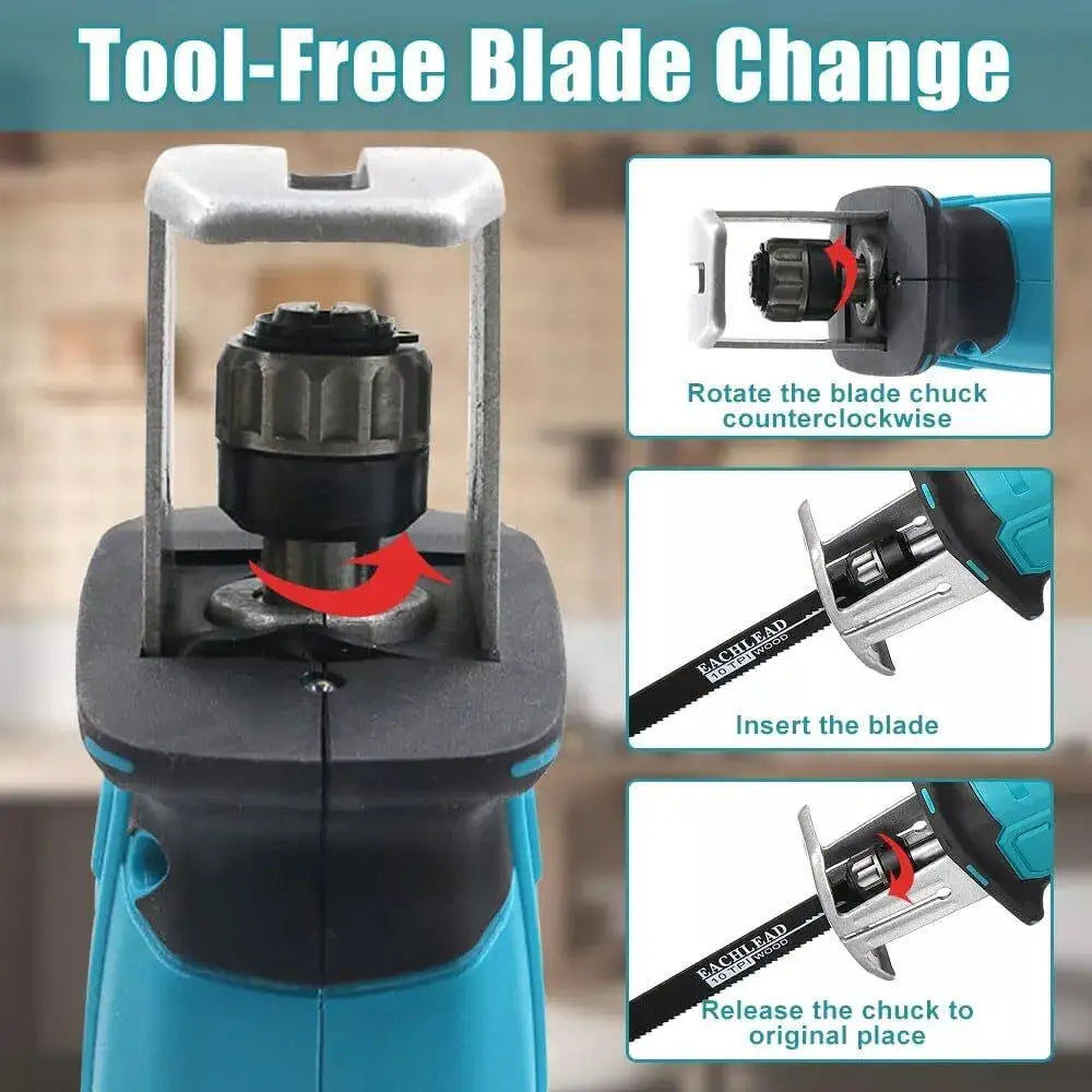 Electric Reciprocating Tiger Saw for Fast and Precise Cutting W13213101 5