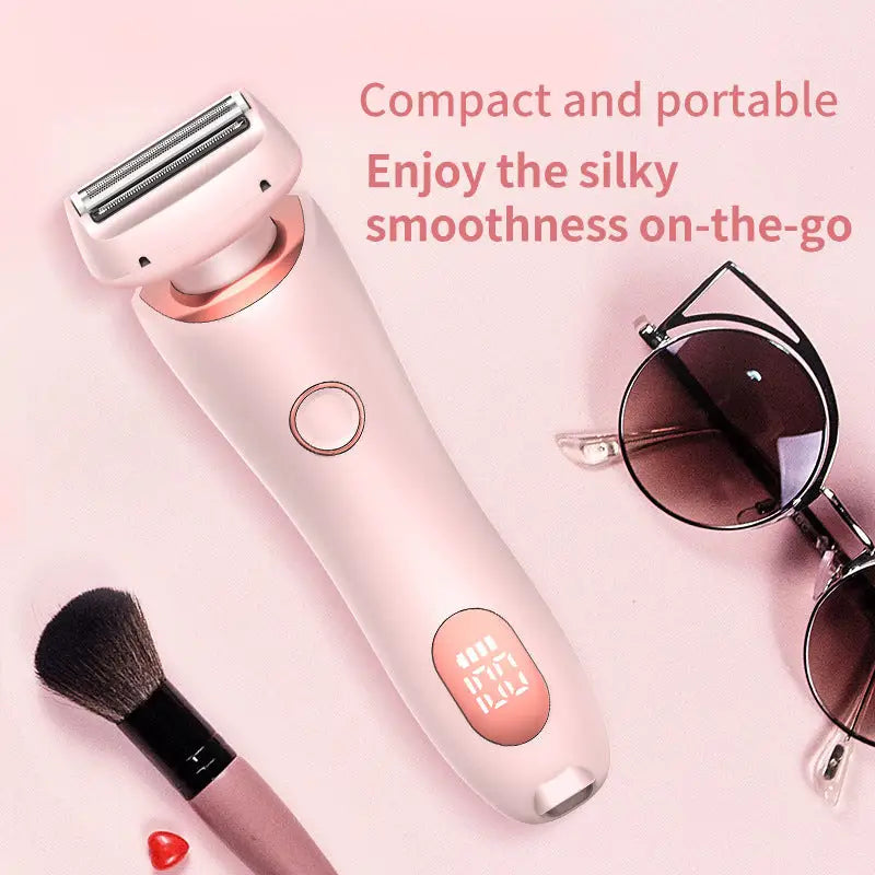 Electric Shaver for Women with Square Foil Head for Whole Body