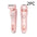 Electric Shaver for Women with Square Foil Head for Whole Body Pink 2PC / USB