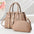 Elegance: All-Match Crossbody Shoulder Bag - Light Khaki / 28x13x20cm