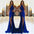 Elegance Gown: Long Ladies’ Evening Dress Collection - Blue / S