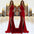 Elegance Gown: Long Ladies’ Evening Dress Collection - Red / S