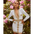 Elegance: Slim Fit Long-Sleeve Dress - White / XS