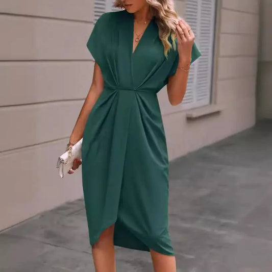Elegance Splendor: One-Shoulder Evening Dress