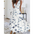 EleganceFlow V-Neck Dress - Sky Blue / S