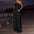 EleganceOne: Luxe One-Shoulder Split Evening Dress - Black / L