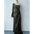 EleganceOne: Women’s Luxe Split One-Shoulder Dress - Olive Green / S