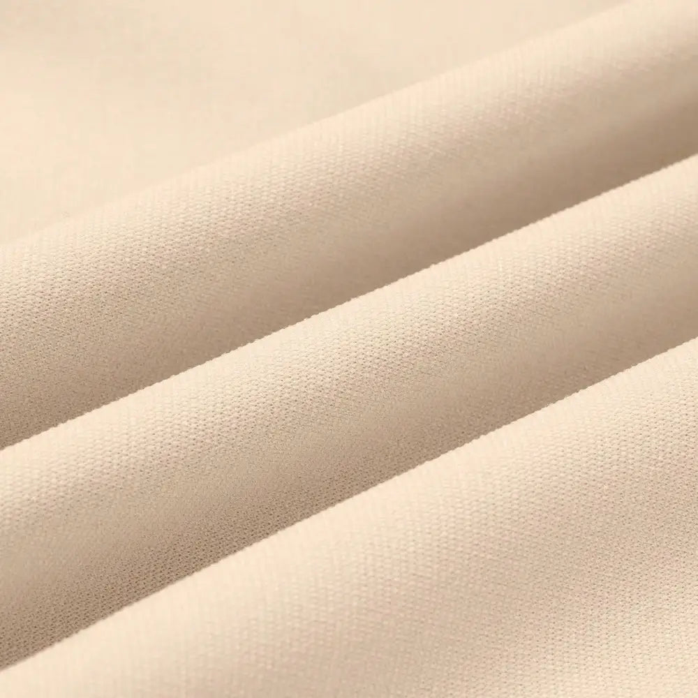 Beige fabric folds.